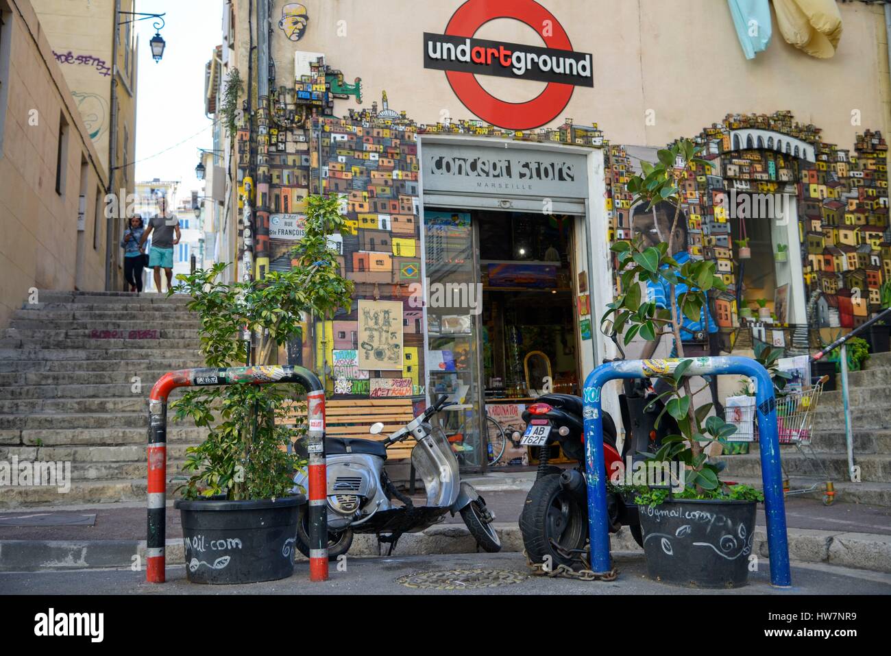 France, Bouches du Rhône, Marseille, district du panier, Saint