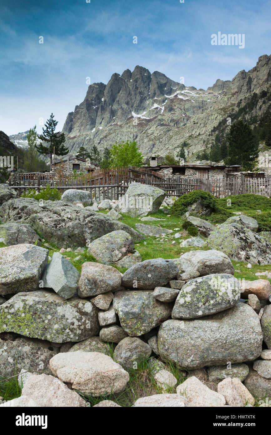 France Haute Corse Région Des Montagnes Centrales Corte