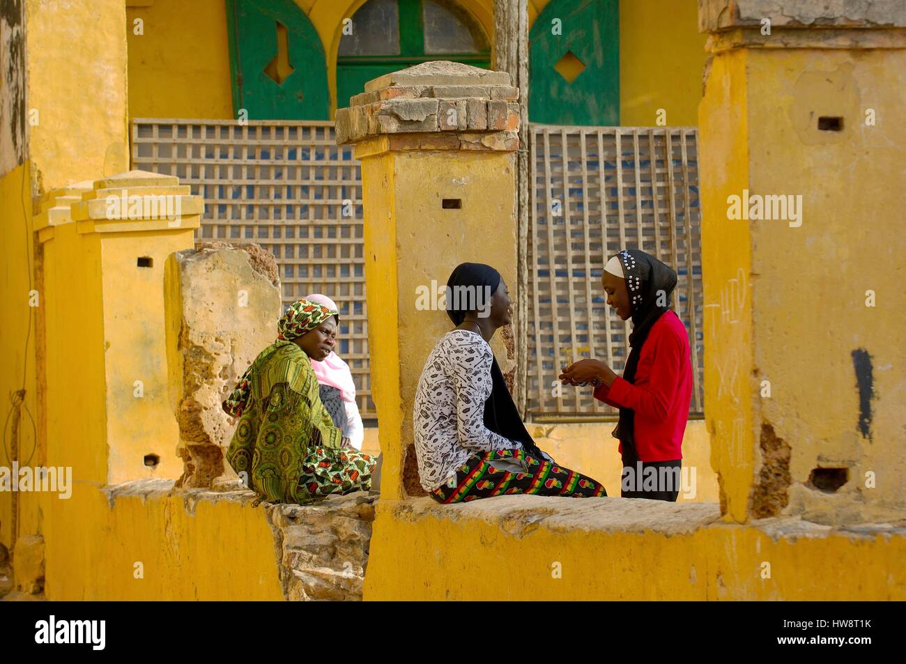 Le Sénégal, région de Dakar, l'île de Gorée, classée au Patrimoine Mondial de l'UNESCO Banque D'Images