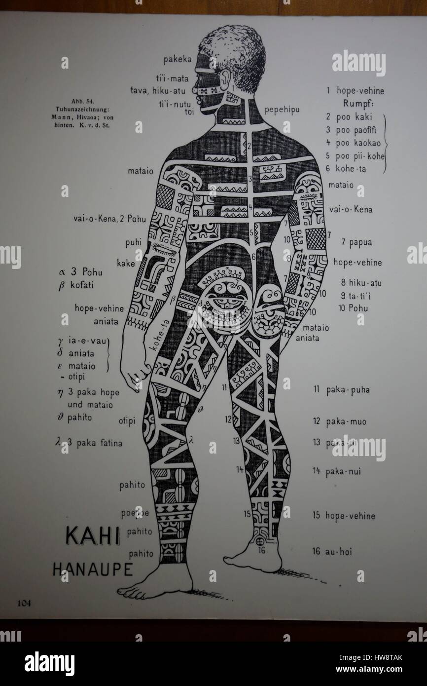 La France, la Polynésie française, l'archipel des îles du Vent, île de Tahiti, Tahiti et les îles Museum à Pointe des pecheurs, exposition d'art ancien artefact Banque D'Images