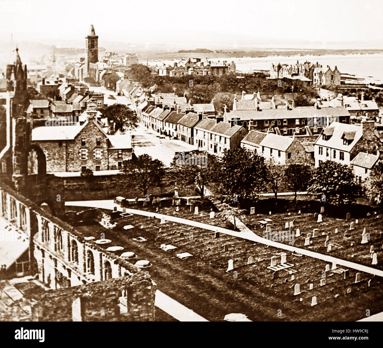 Saint Andrews, Écosse - période victorienne Banque D'Images