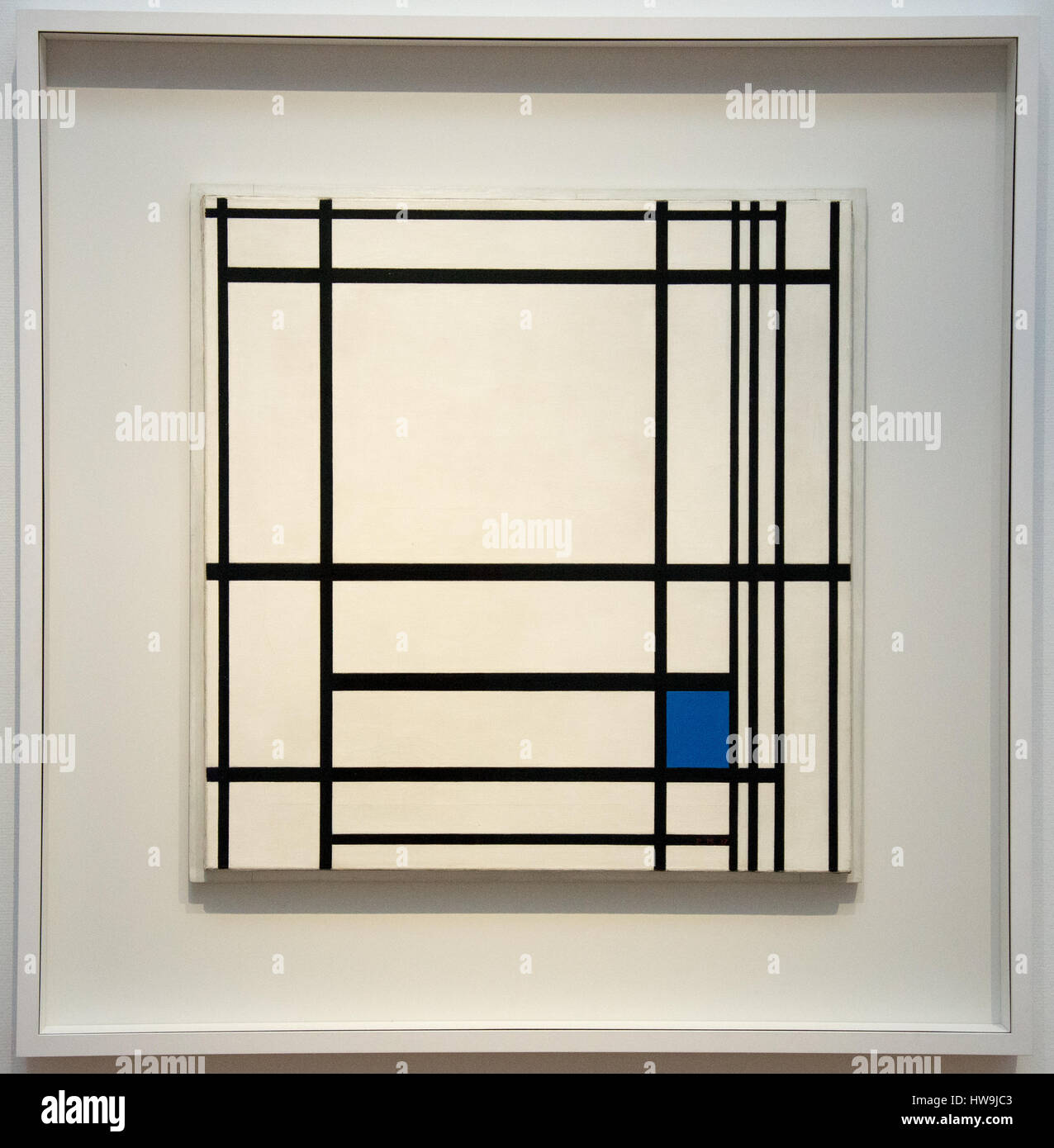 Peinture 'composition avec des lignes et des couleurs *** par Mondrian Banque D'Images