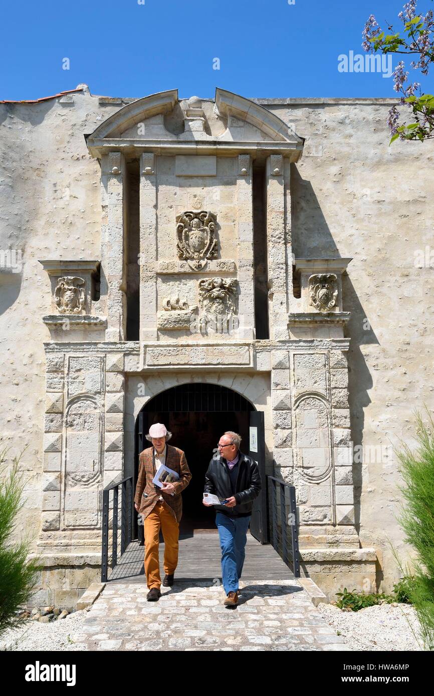 La France, Charente-Maritime, La Rochelle, la Porte Maubec Maubec (Gate)  construit en 1611, Jean-Pierre Guemas Photo Stock - Alamy
