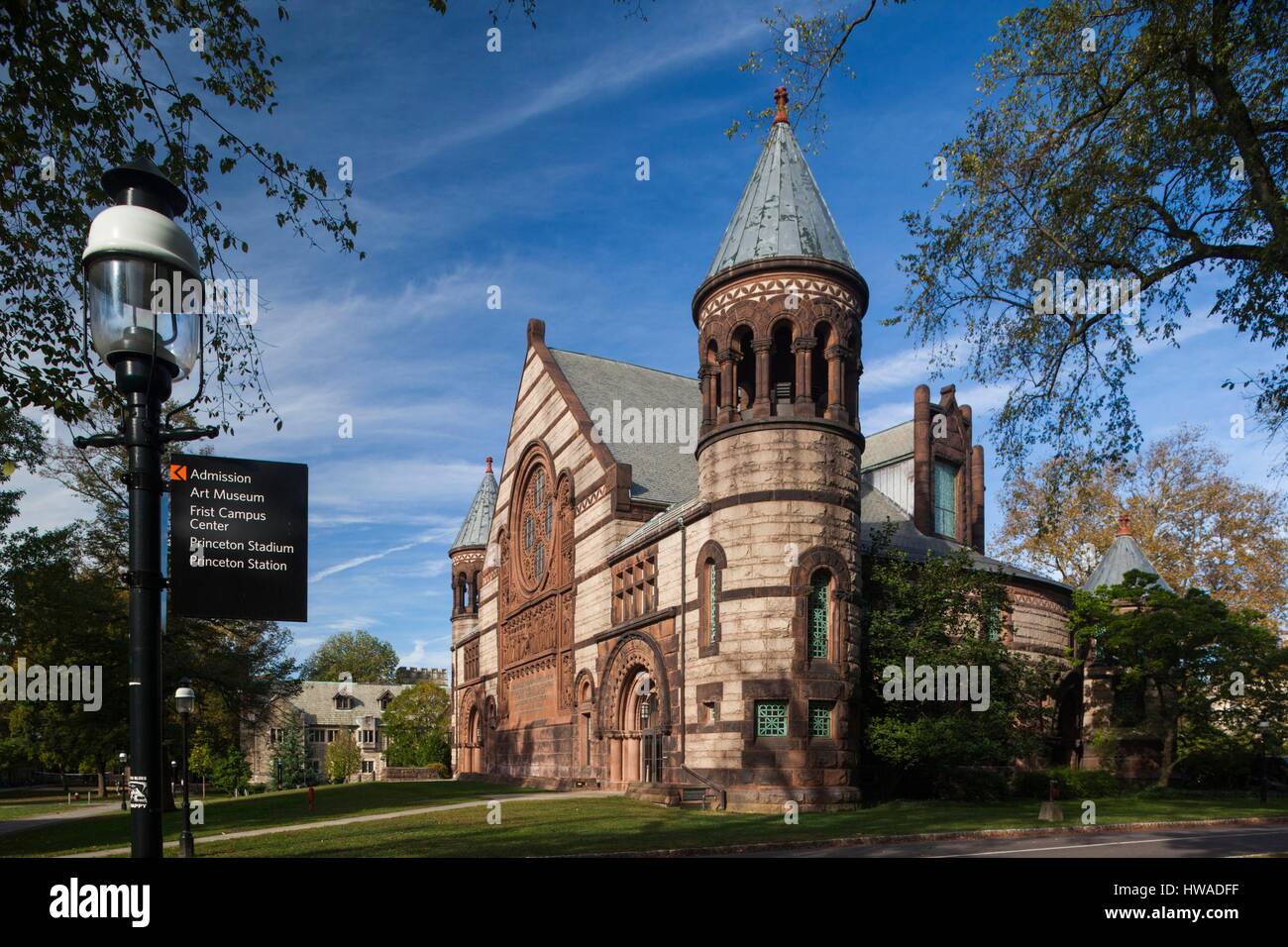 United States, New Jersey, Princeton, Princeton University, Richardson Auditorium Banque D'Images