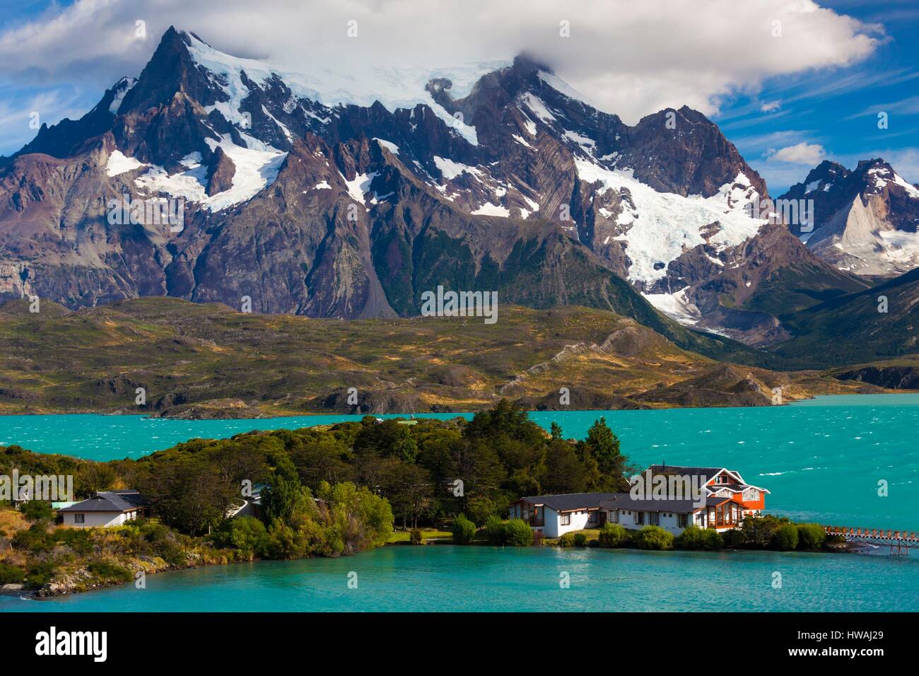 Le Chili R gion De Magallanes Parc National Torres Del Paine Lago 
