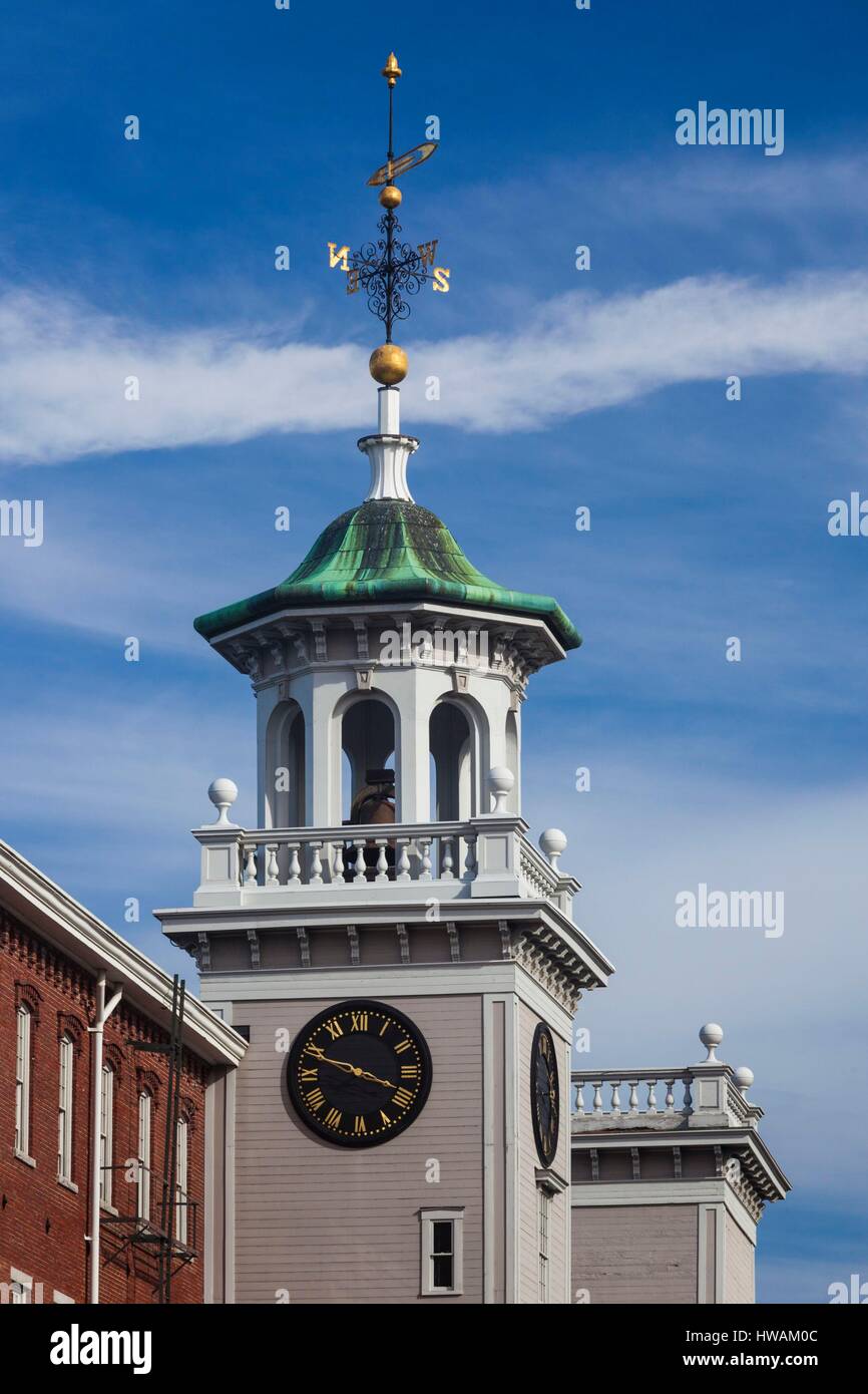 United States, Massachusetts, Lowell, parc national historique de Lowell, Boot Mills Banque D'Images