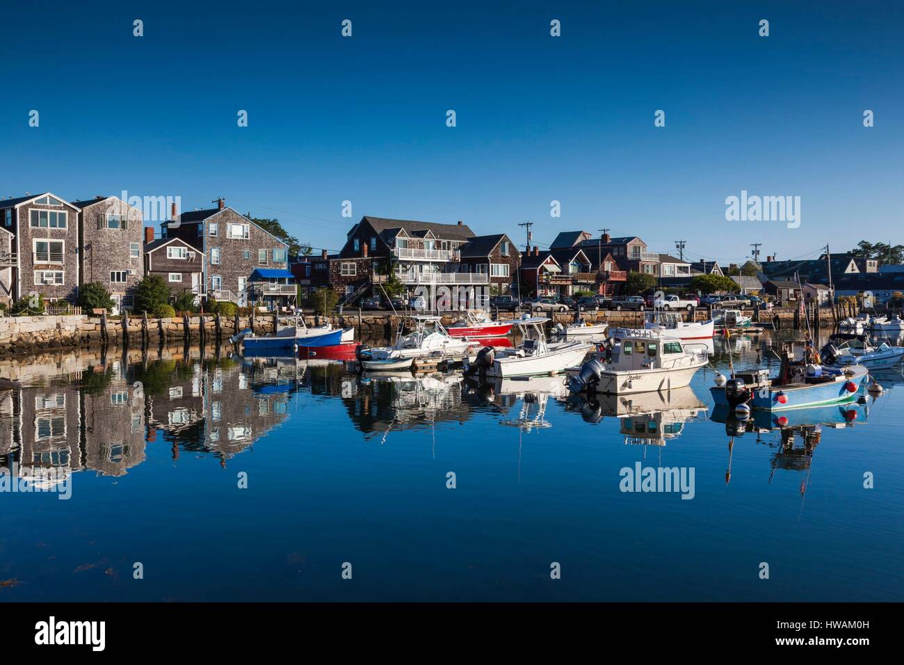 United States, Massachusetts, Cape Ann, Rockport, Rockport Harbor Banque D'Images