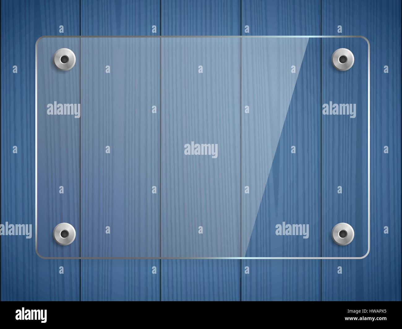 Download Plaque De Verre Transparente Mock Up Image Vectorielle Stock Alamy