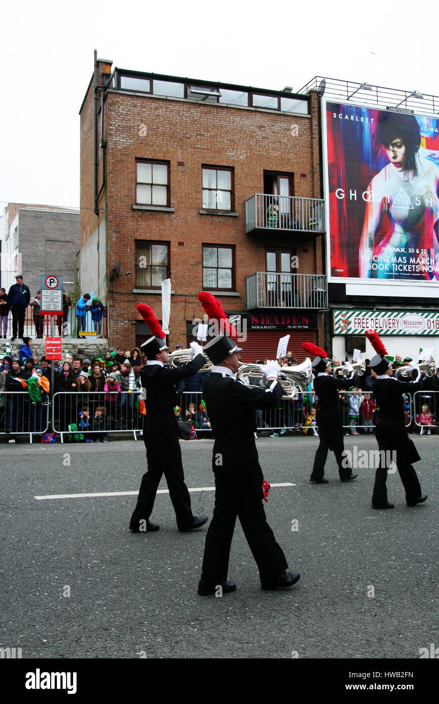 St Patricks Day Parade, Dublin , Irlande Banque D'Images