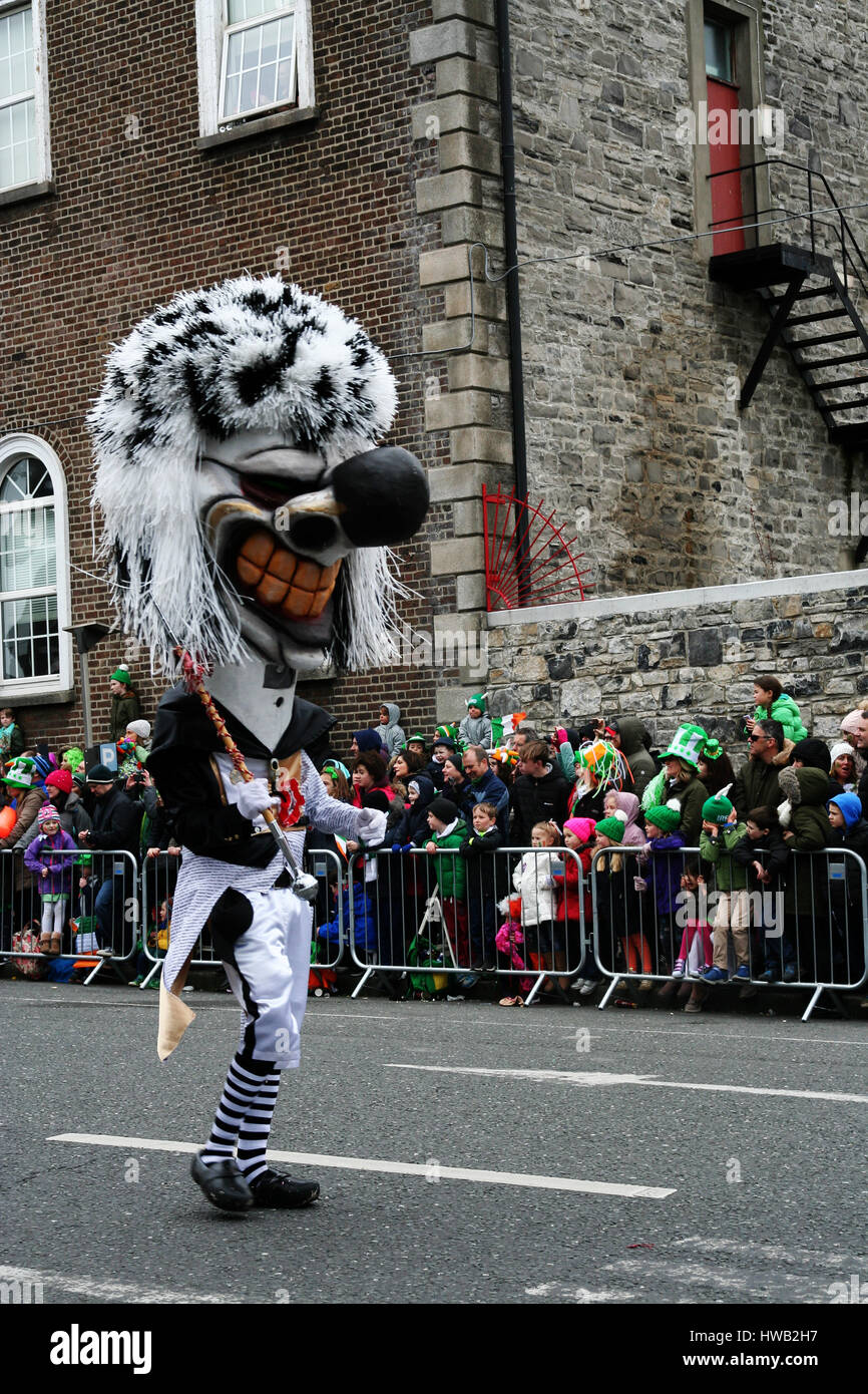 Saint Patrick's Day Parade, Dublin, Irlande Banque D'Images