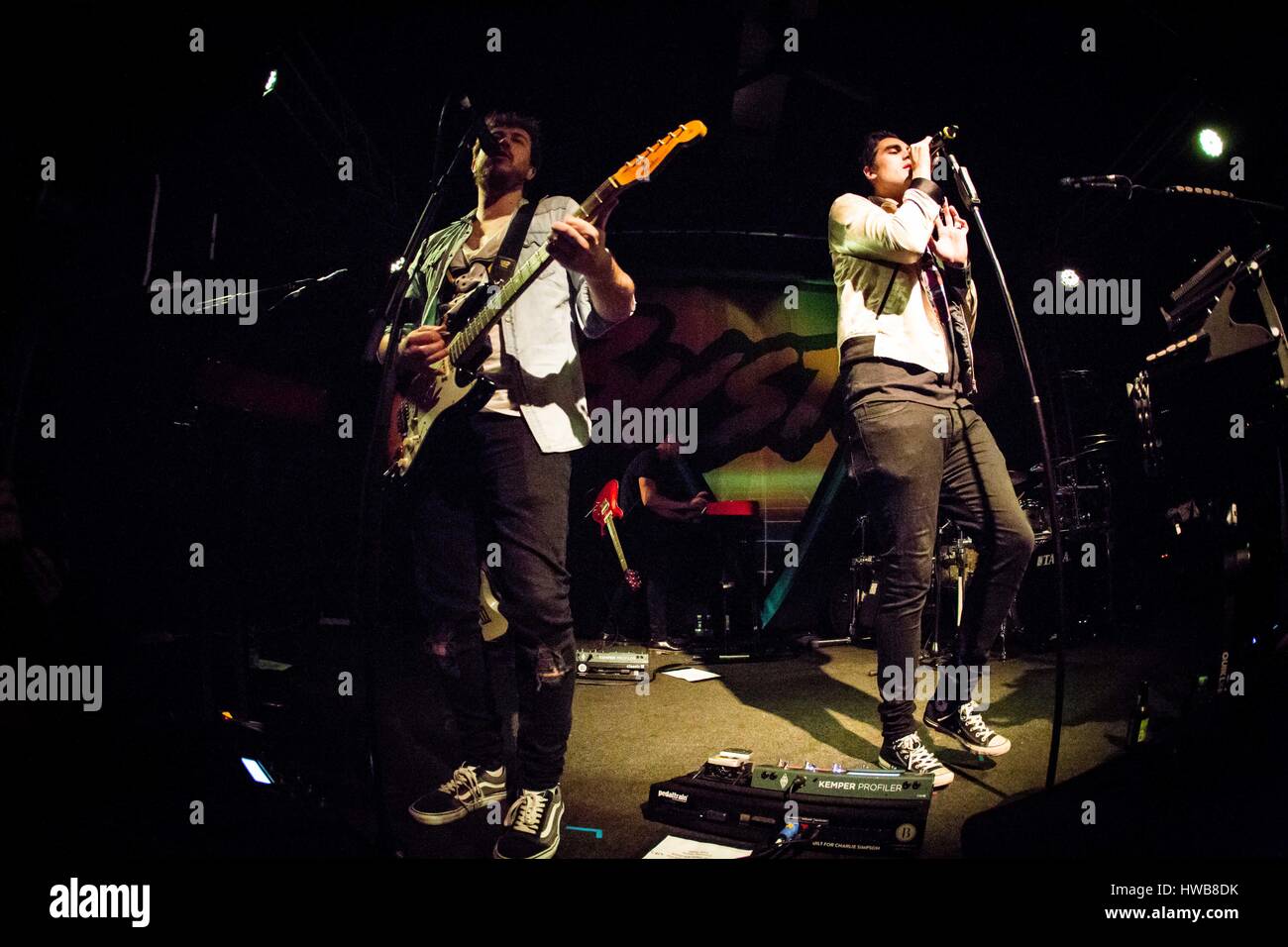 Milan, Italie 18 mars 2017 busted live au tunnel club © roberto finizio/ alamy live news Banque D'Images