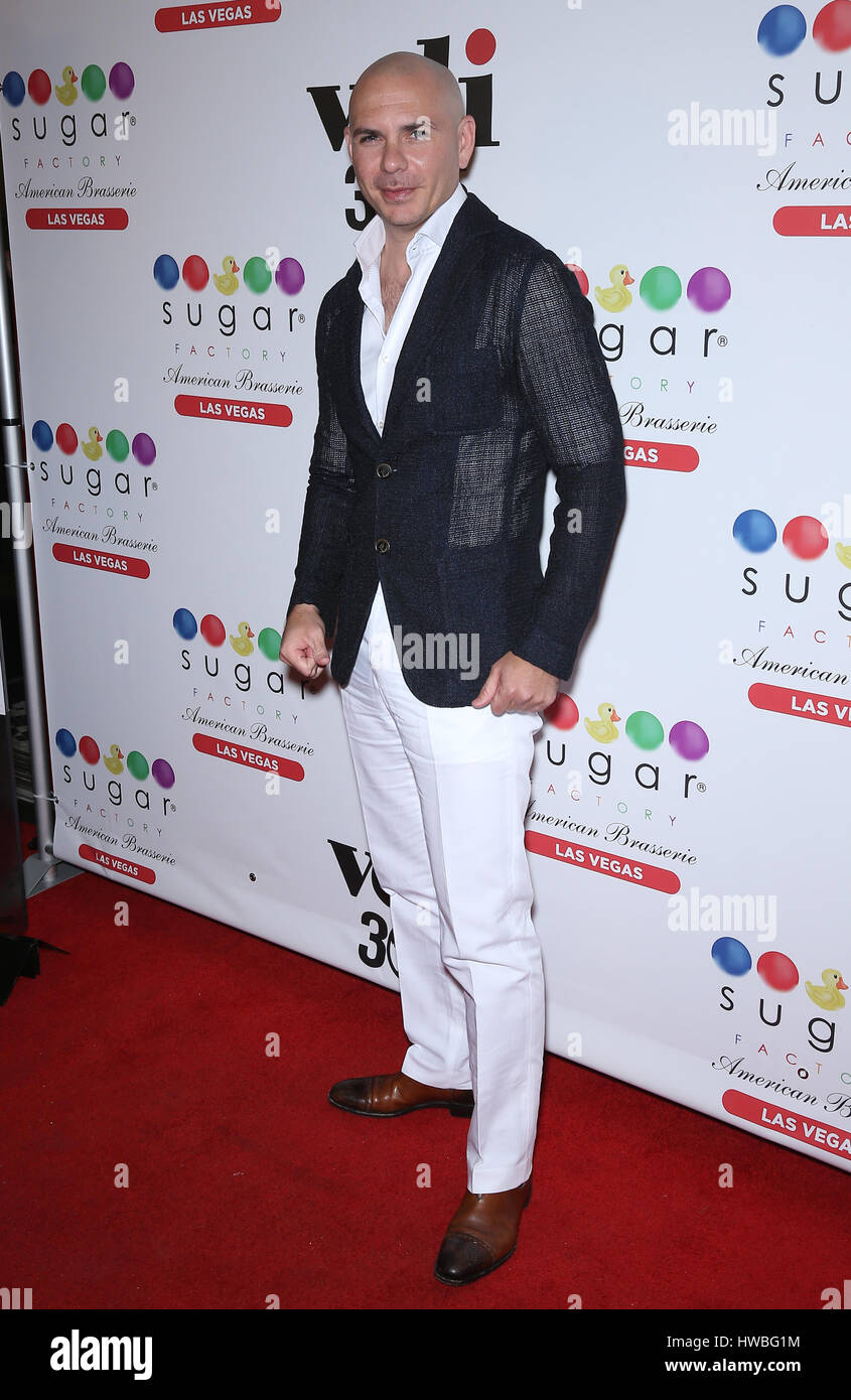 Pitbull Appearance At Sugar Factory American Brasserie Grand Opening Celebration Banque De Photographies Et D Images A Haute Resolution Alamy