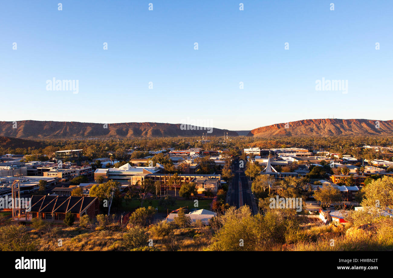 Alice Springs, Territoire du Nord, Australie Banque D'Images