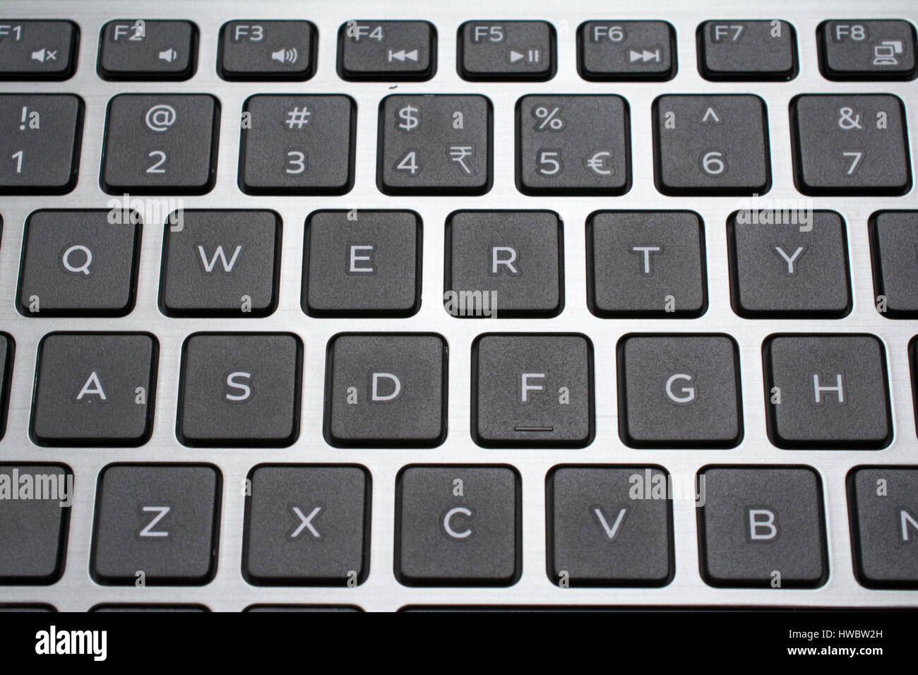 Qwerty keyboard pc Banque de photographies et d'images à haute résolution -  Alamy