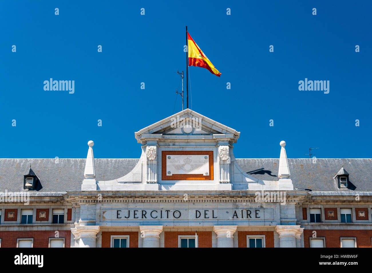 L'Armée de l'air espagnole siège à Madrid, Moncloa-Aravaca Banque D'Images L'Armée de l'air espagnole siège à Madrid, Moncloa-Aravaca Banque D'Images