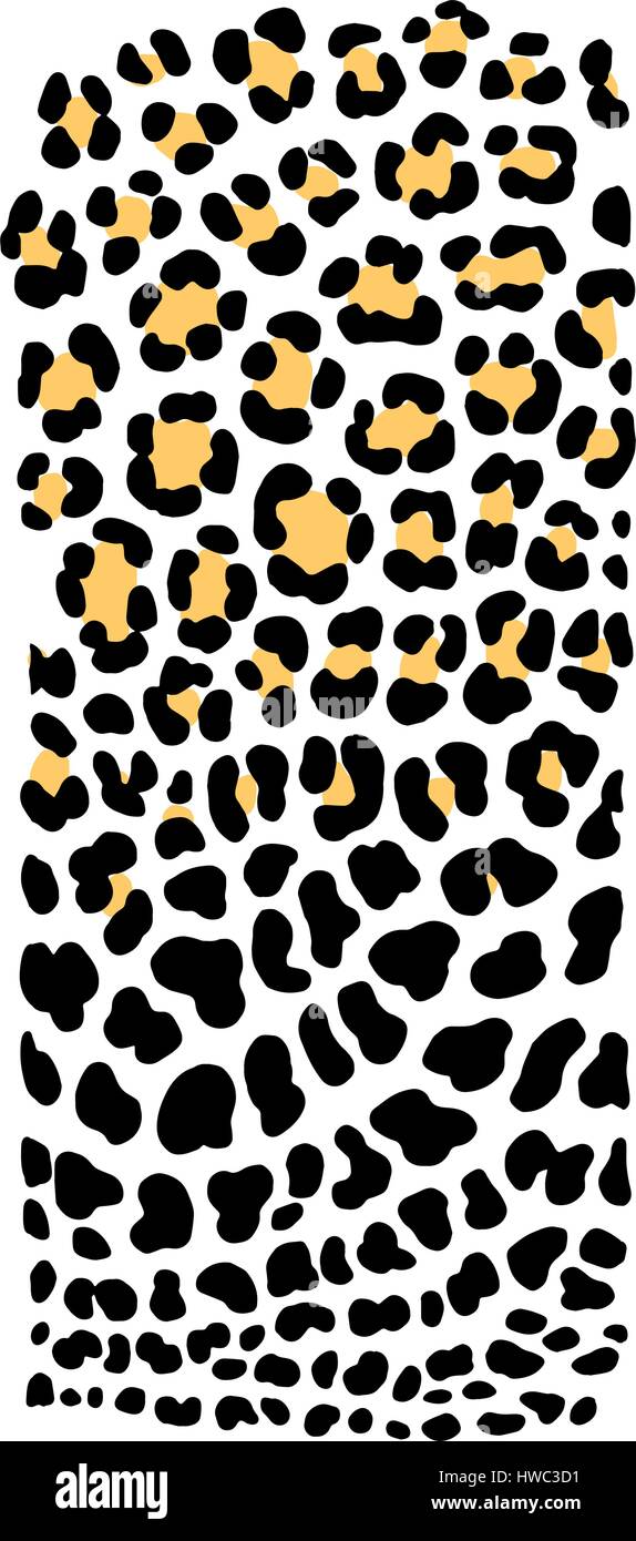 Vector background motif peau de Leopard Illustration de Vecteur