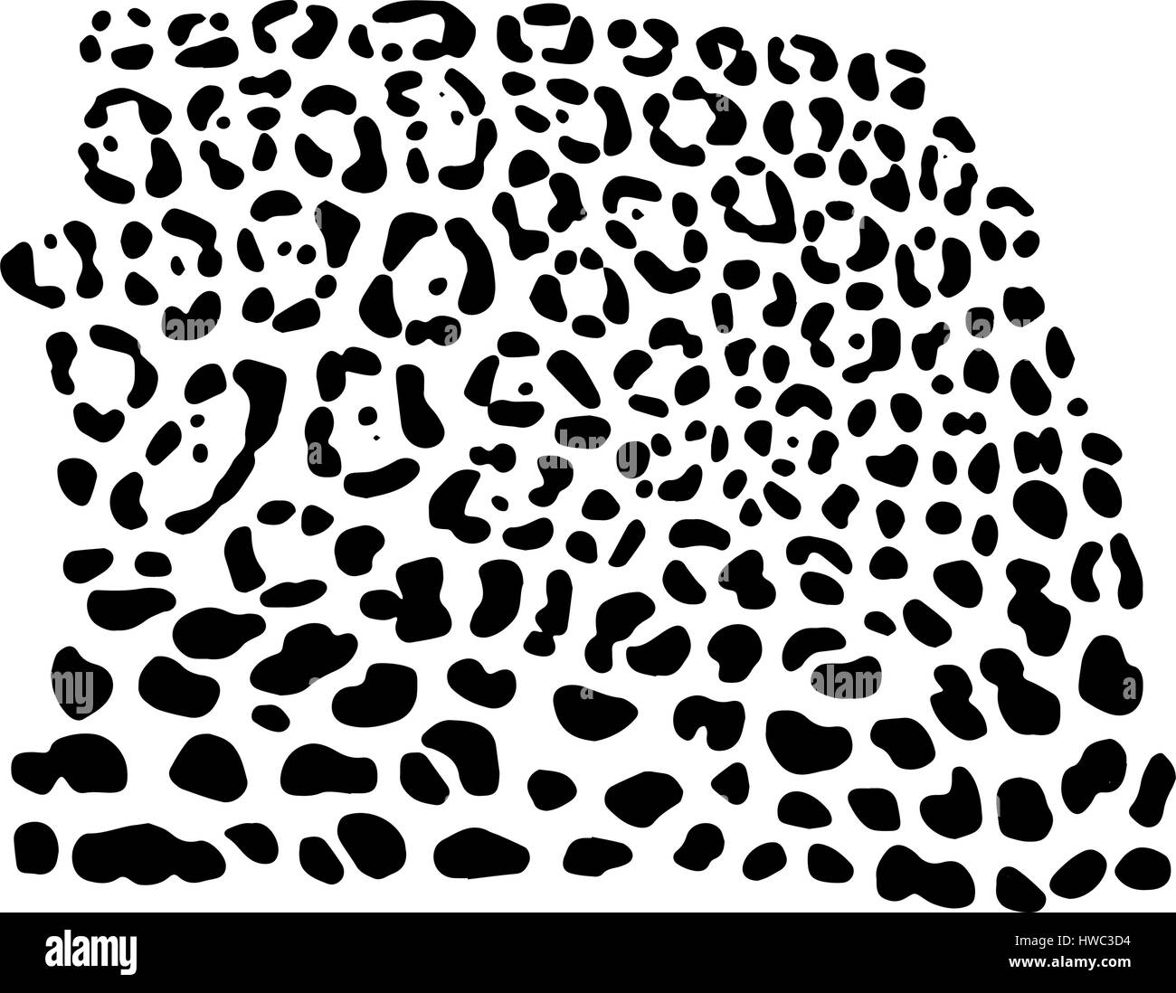 Vector background motif peau de Leopard Illustration de Vecteur