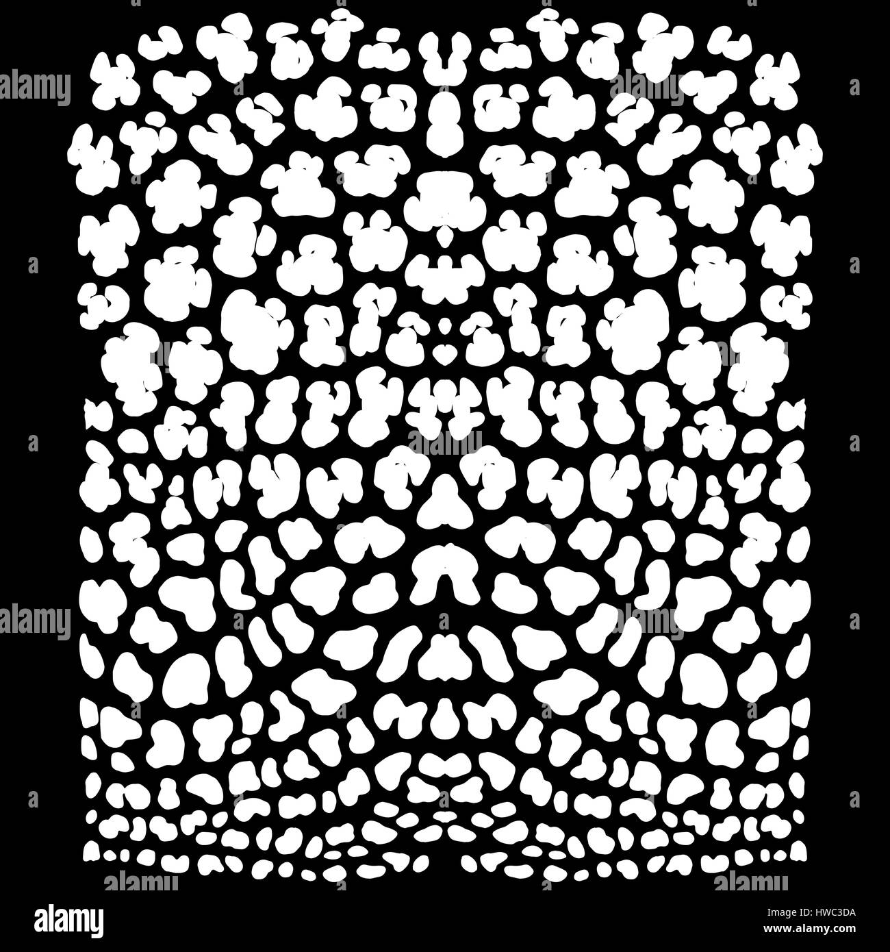 Vector background motif peau de Leopard Illustration de Vecteur