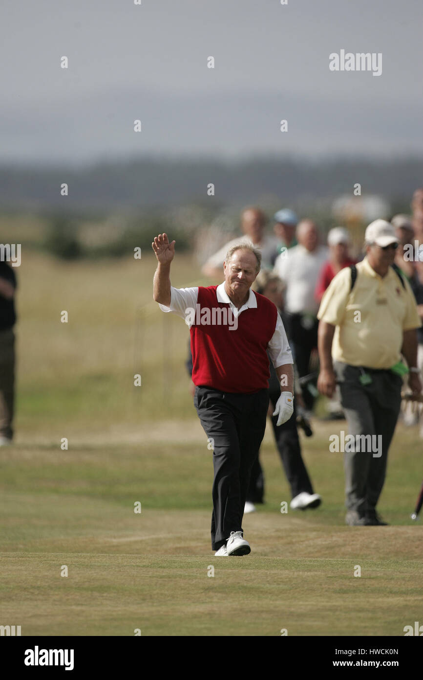 JACK NICKLAUS USA ST.ANDREWS ECOSSE 15 Juillet 2005 Banque D'Images