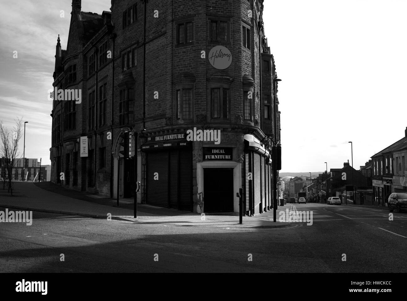 Le Westgate Hall Bâtiments, Westgate Road, Newcastle-upon-Tyne Banque D'Images