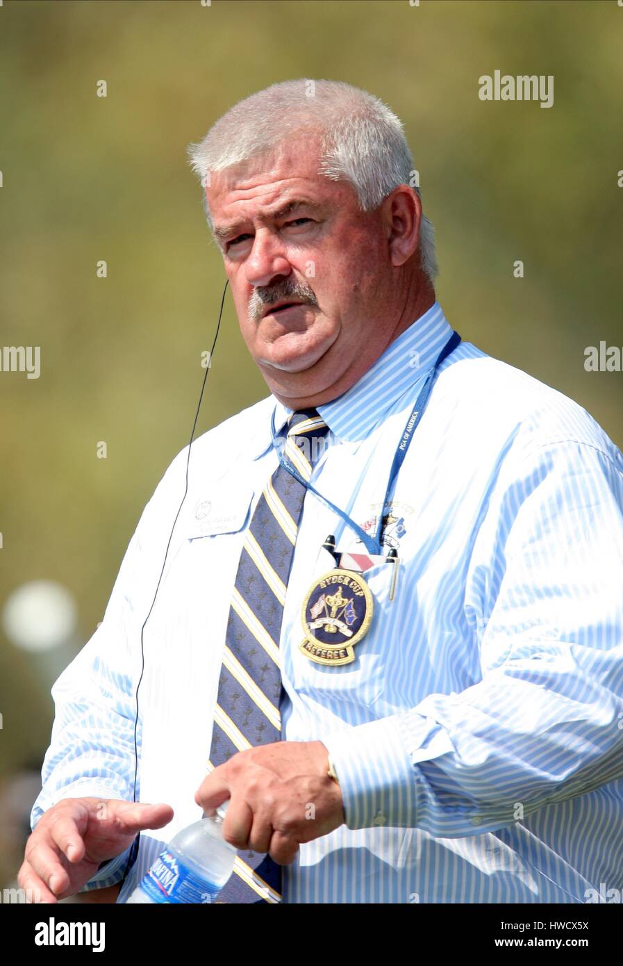 JOHN PARAMOR GOLF & ARBITRE OFFICIEL RÈGLES LOUISVILLE KENTUCKY USA 21 Septembre 2008 Banque D'Images