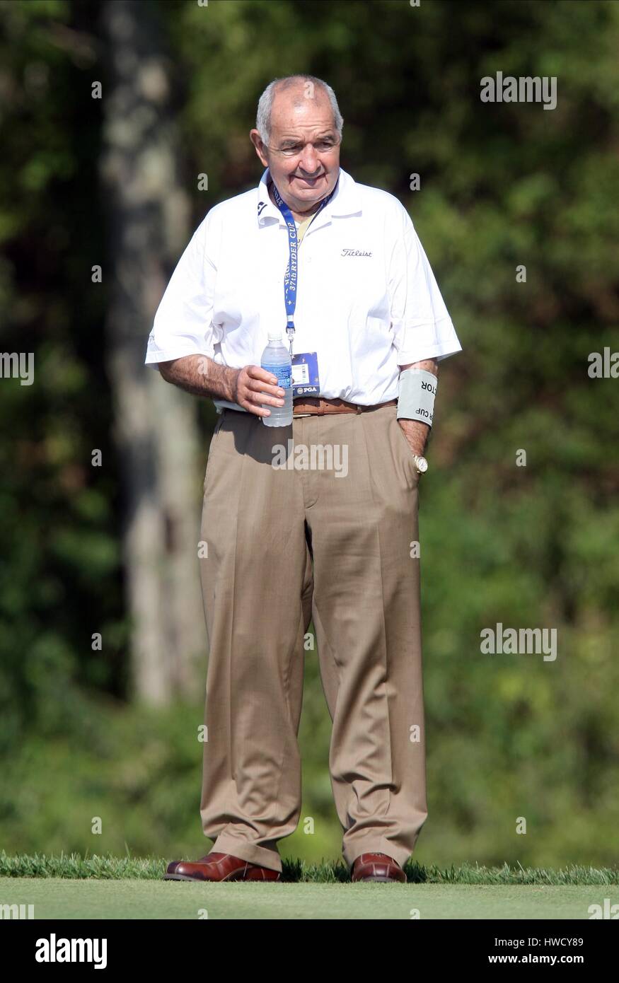 Instructeur de GOLF BOB TORRANCE & COACH LOUISVILLE KENTUCKY USA 16 Septembre 2008 Banque D'Images