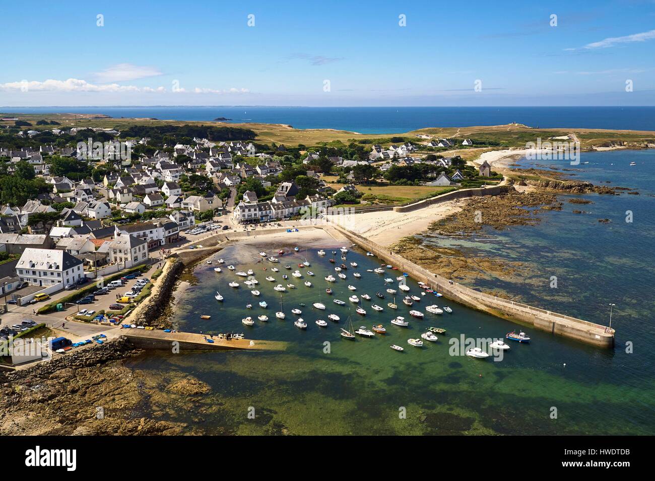 France, Morbihan, presqu'île de Quiberon, SaintPierreQuiberon, Portivy (vue aérienne Photo France, Morbihan, presqu'île de Quiberon, SaintPierreQuiberon, Portivy (vue aérienne Photo