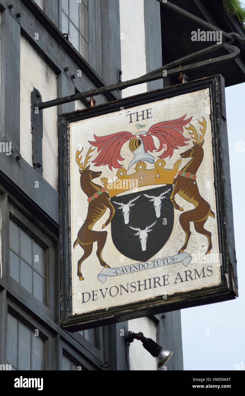 Devonshire Arms pub à Camden Town, Londres, Royaume-Uni. Banque D'Images