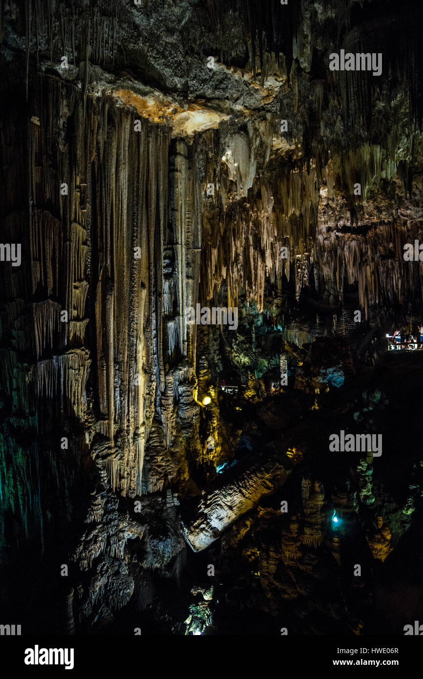 Grottes de Nerja, Andalousie, Espagne Banque D'Images