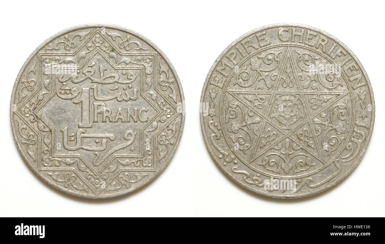 Coin du français au Maroc Banque D'Images