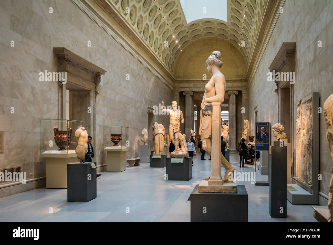 Le Metropolitan Museum of Art de New York, USA Banque D'Images