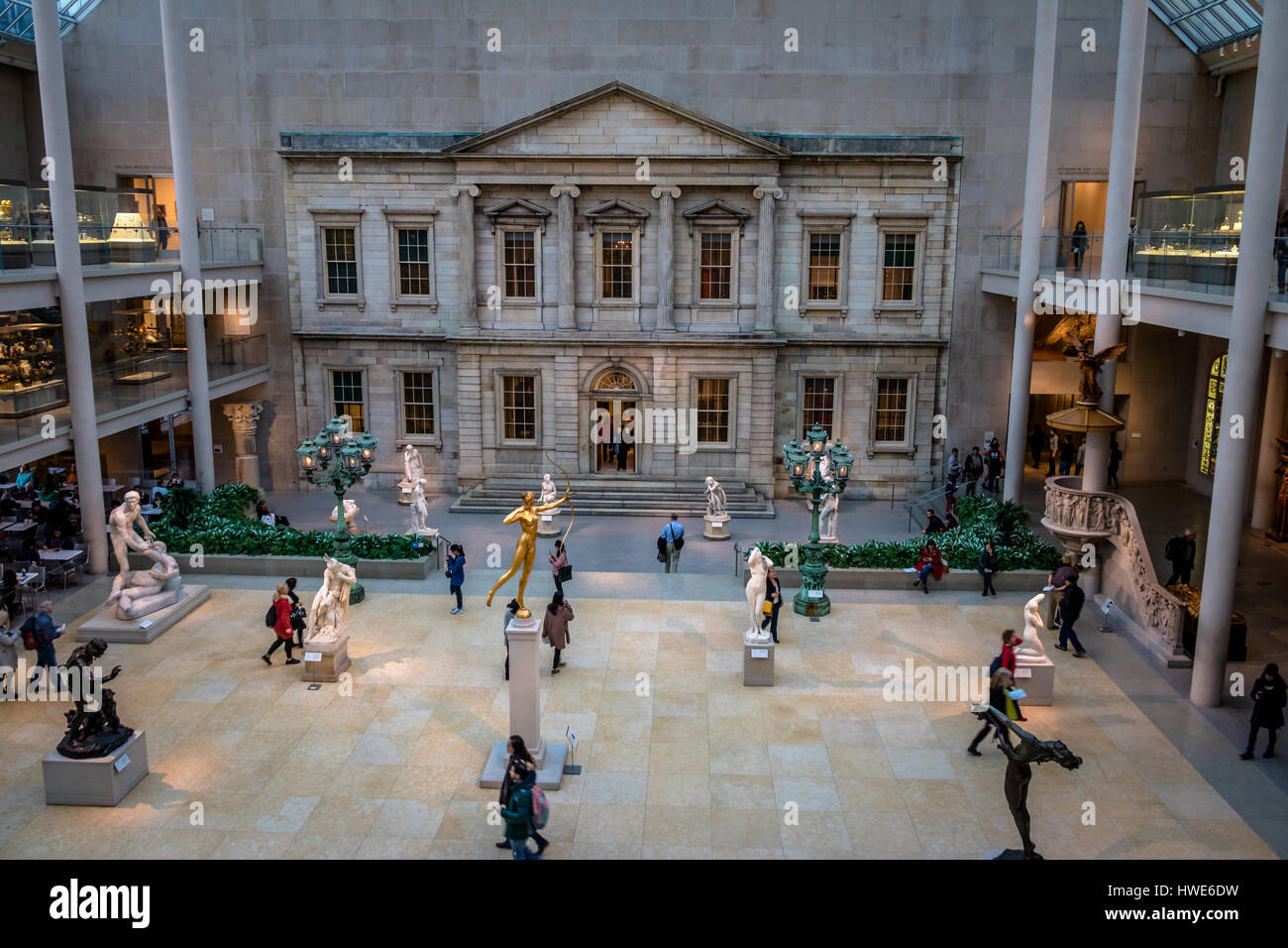 Le Metropolitan Museum of Art de New York, USA Banque D'Images