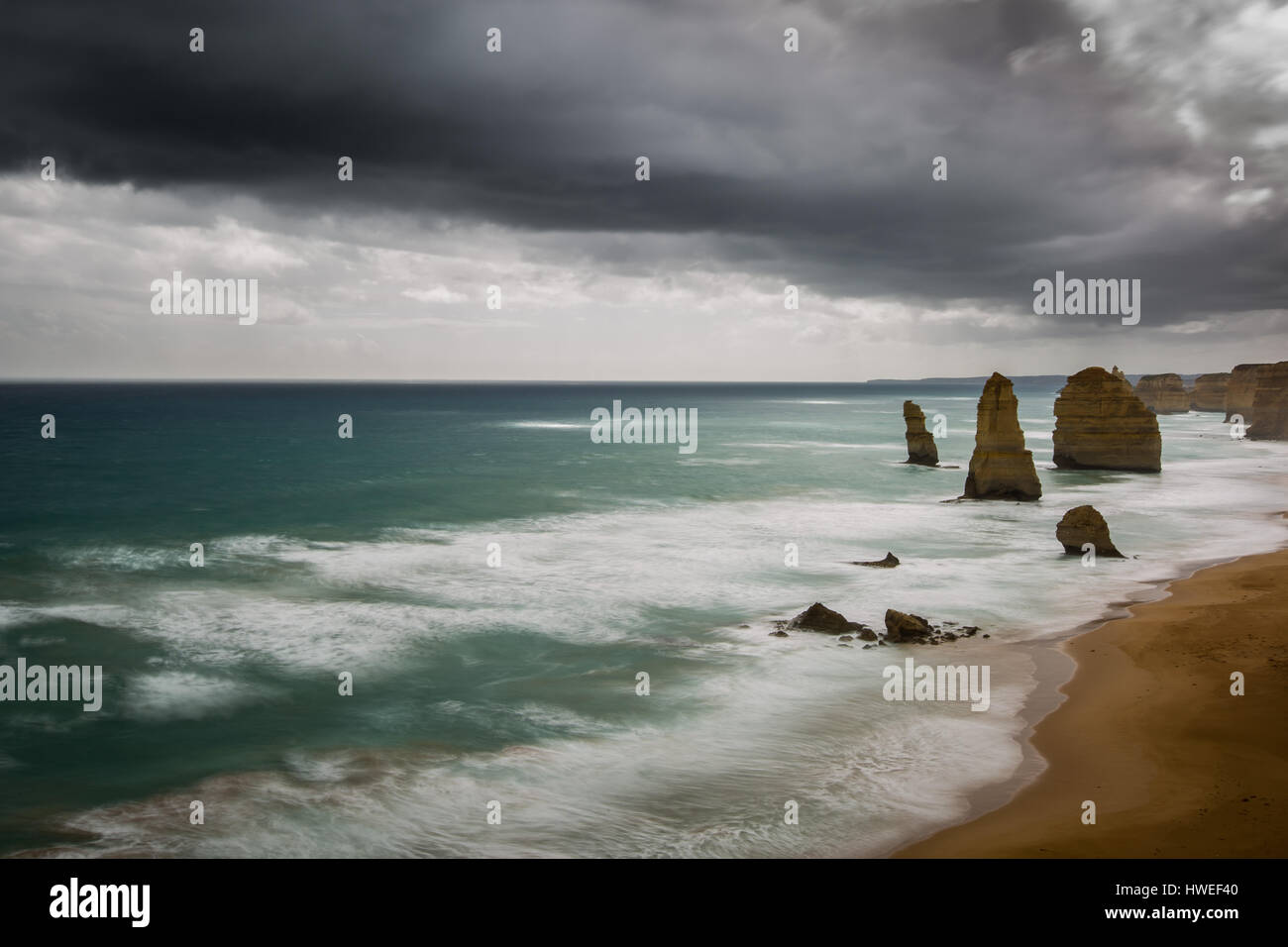 Les 12 apôtres - La Great Ocean Road, Victoria Banque D'Images