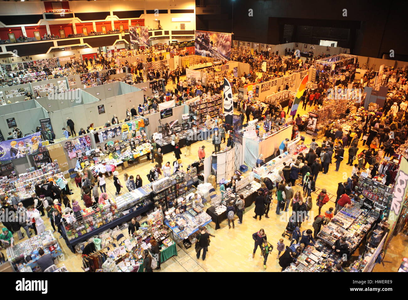 Cale au Comic Con 2017 à Cardiff Motorpoint arena le Banque D'Images