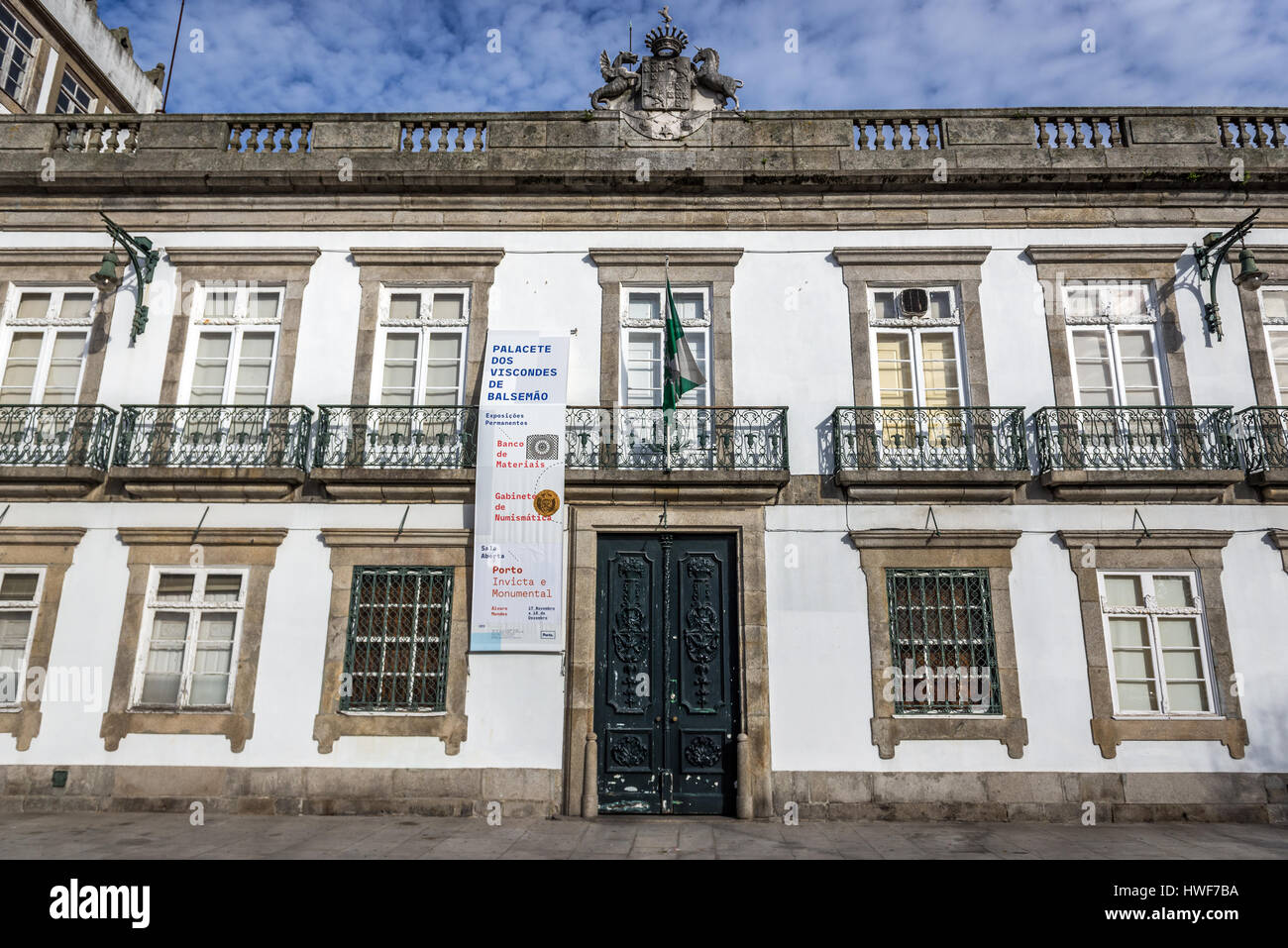 numismatique de Porto en palais des Balsemao sur