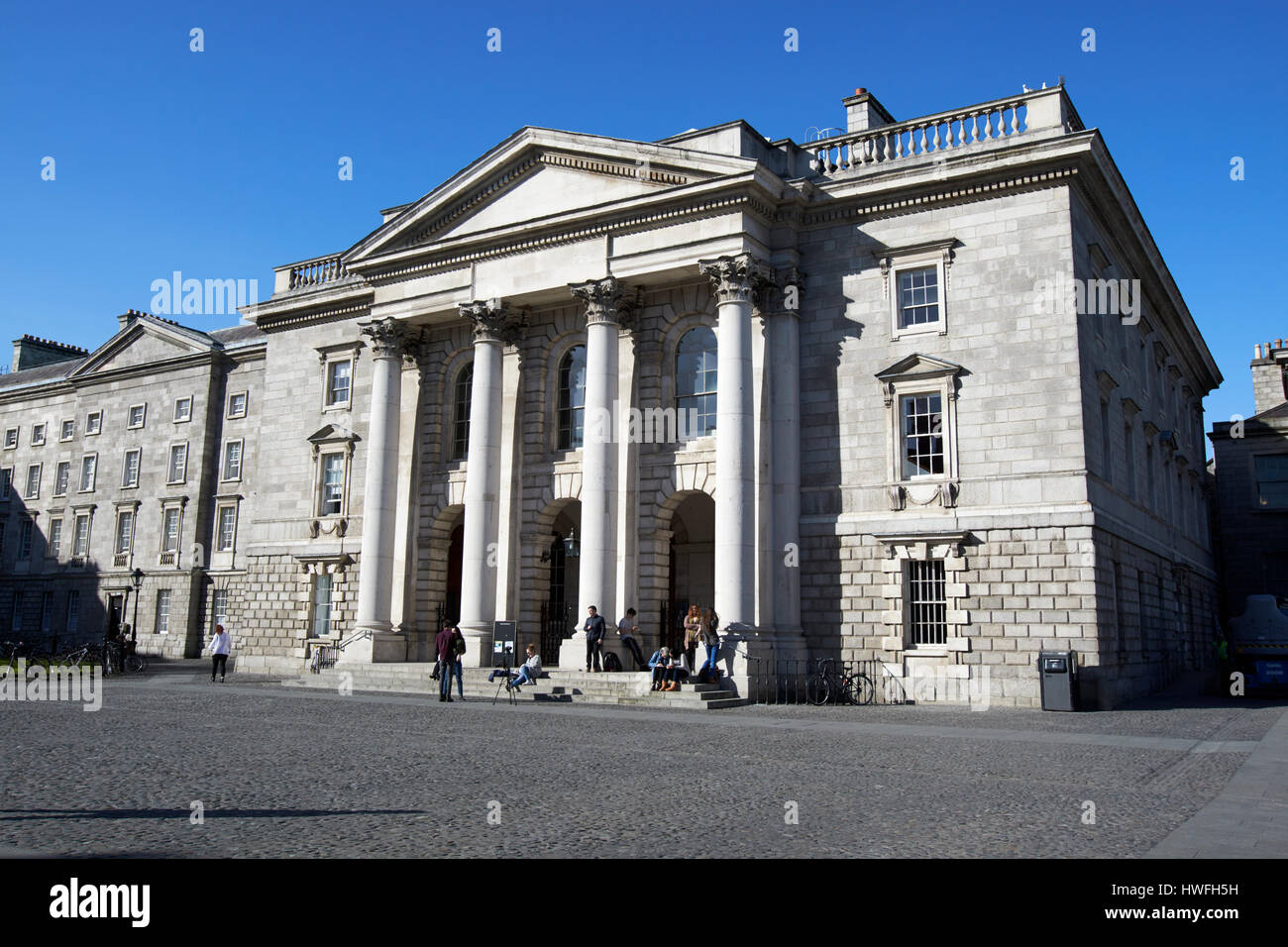 Trinity College Dublin République d'Irlande Banque D'Images