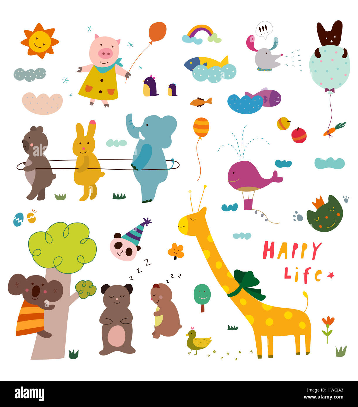 Icône gaie (CheerfulIcon) Banque D'Images