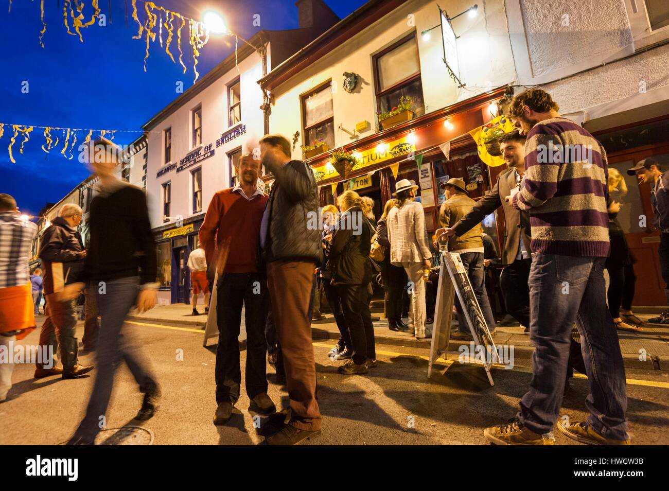 L'Irlande, comté de Cork, Schull, Schull International Short Film Festival, Festival du Film de la Fastnet Banque D'Images