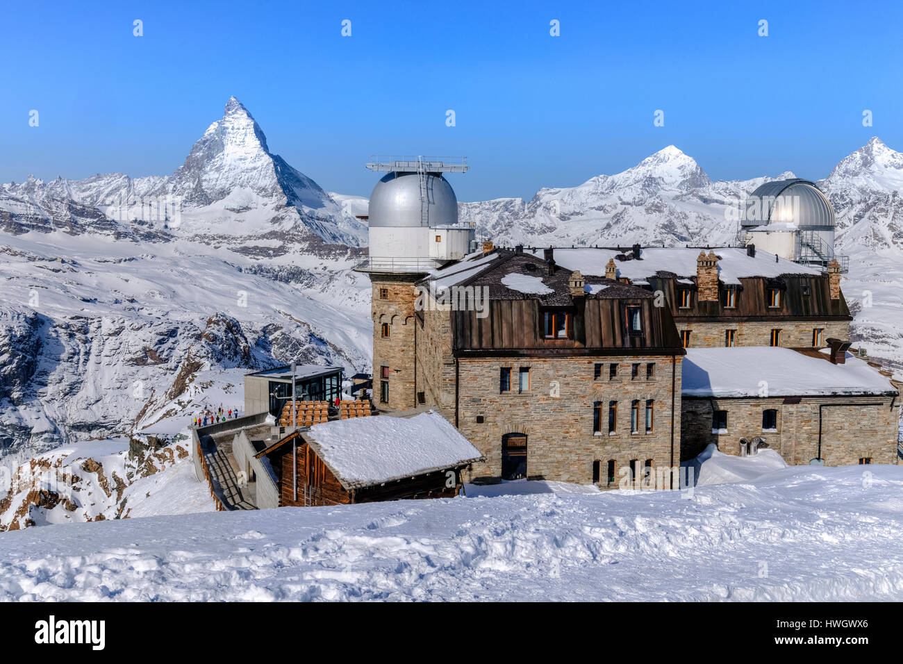 Matterhorn, Zermatt, Gornergrat, Valais, Suisse, Europe Banque D'Images