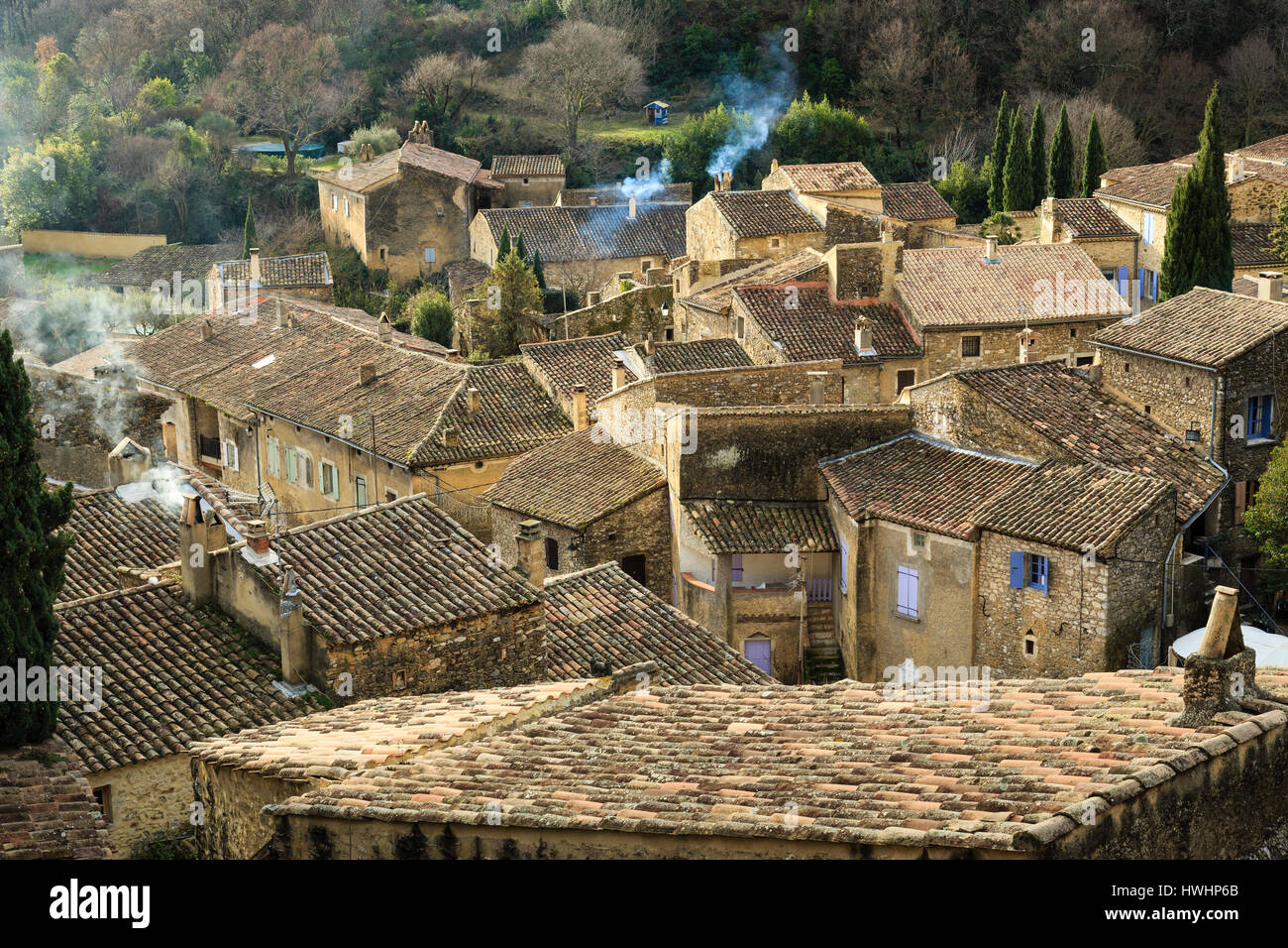 France, Ardèche, Saint Montan Banque D'Images