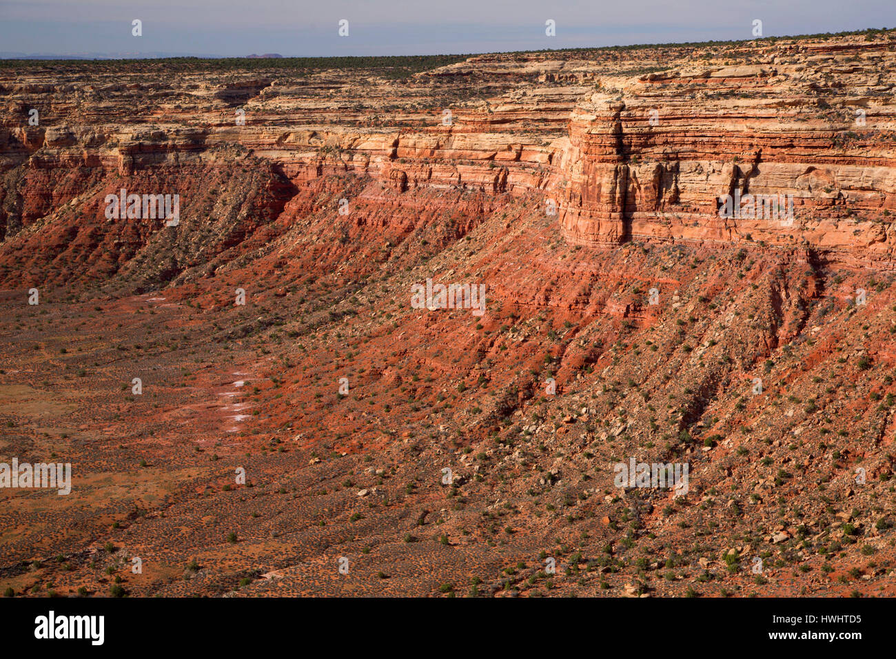 Cedar Mesa, Moki Dugway, Utah Banque D'Images