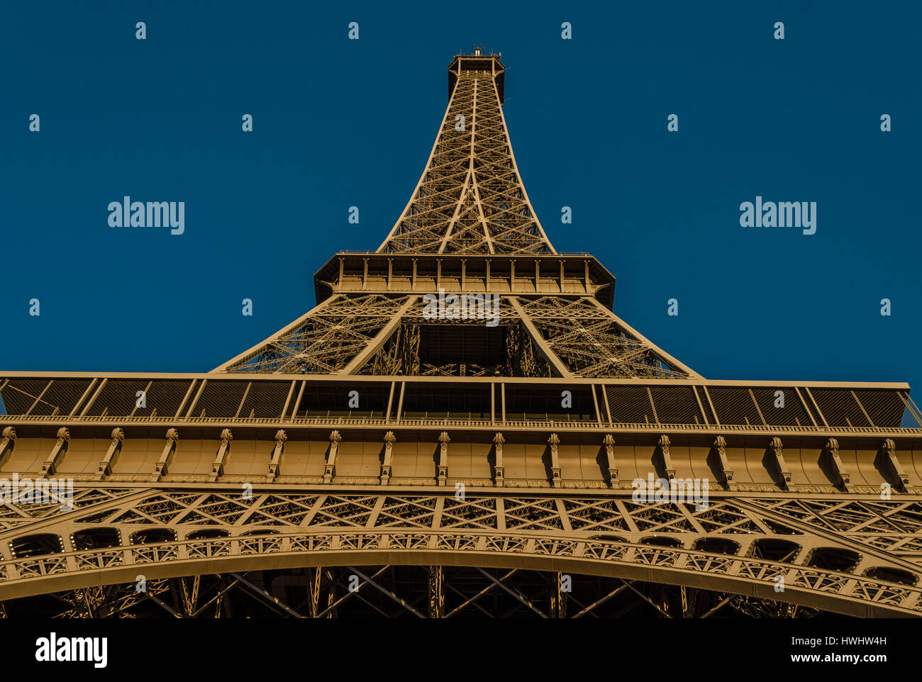 La Tour Eiffel Banque D'Images