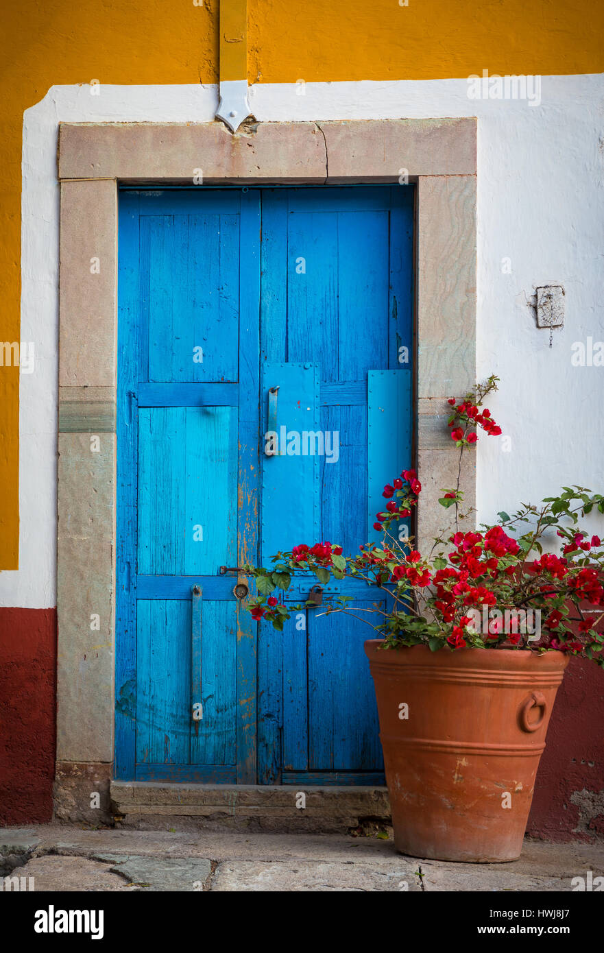 ------ Guanajuato est une ville et une municipalité située dans le centre du Mexique et la capitale de l'état du même nom. Il fait partie de la macrorégion du Bajío. Banque D'Images