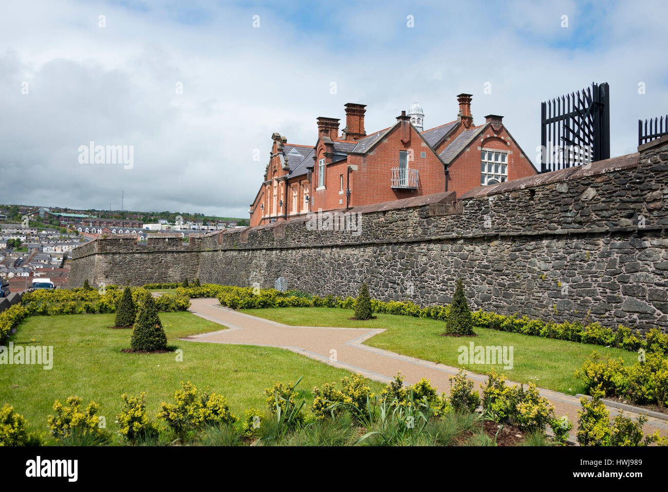 Remparts, Derry, Londonderry, en Irlande du Nord, Grande-Bretagne Banque D'Images