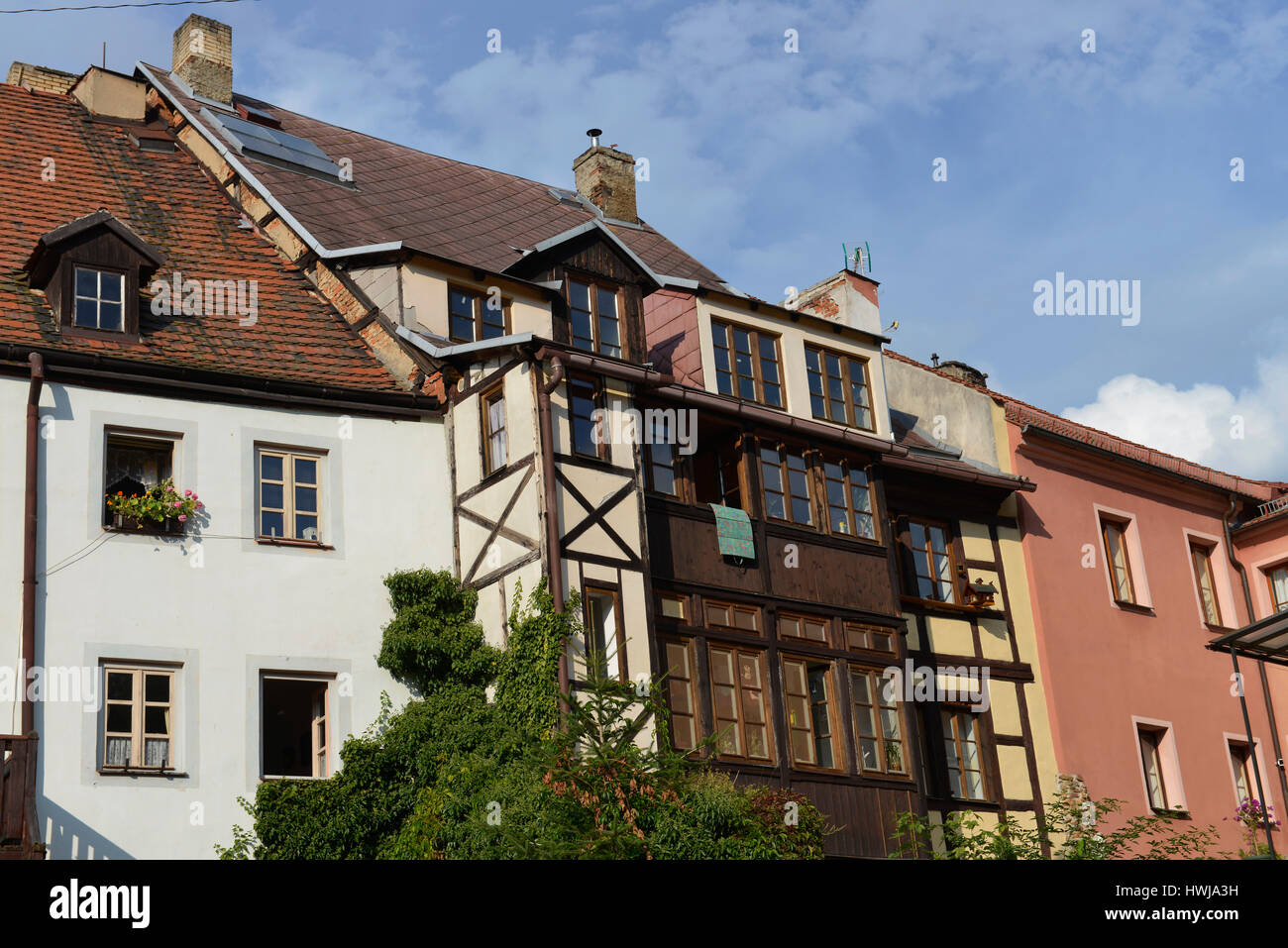 Altstadt, Loket, République Tchèque Banque D'Images