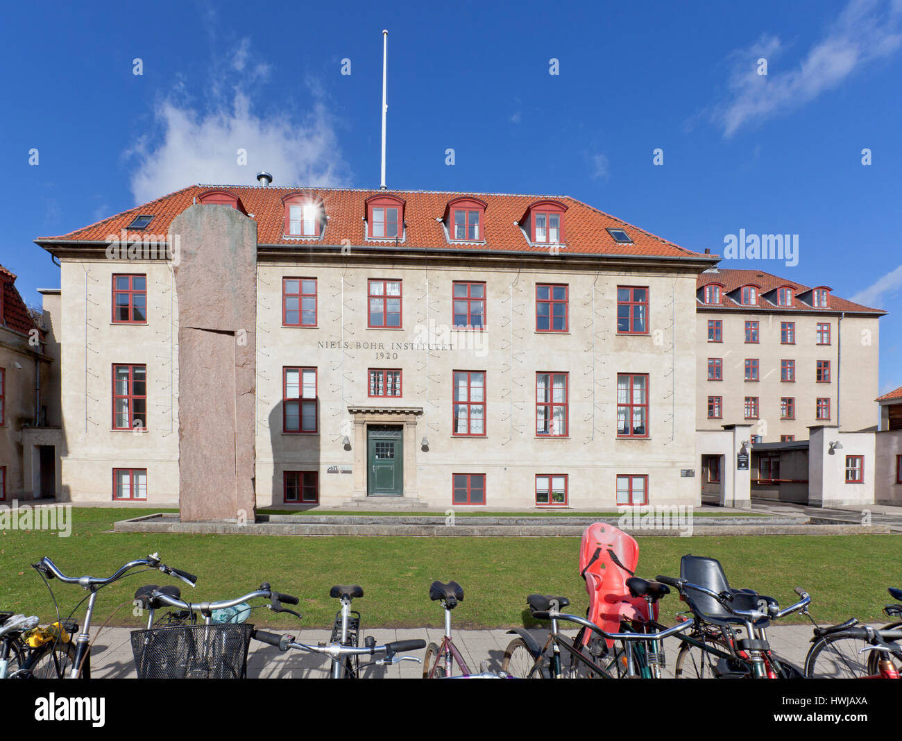 Le Niels Bohr Institute à partir de 1920, l'Université de Copenhague, Danemark. Banque D'Images