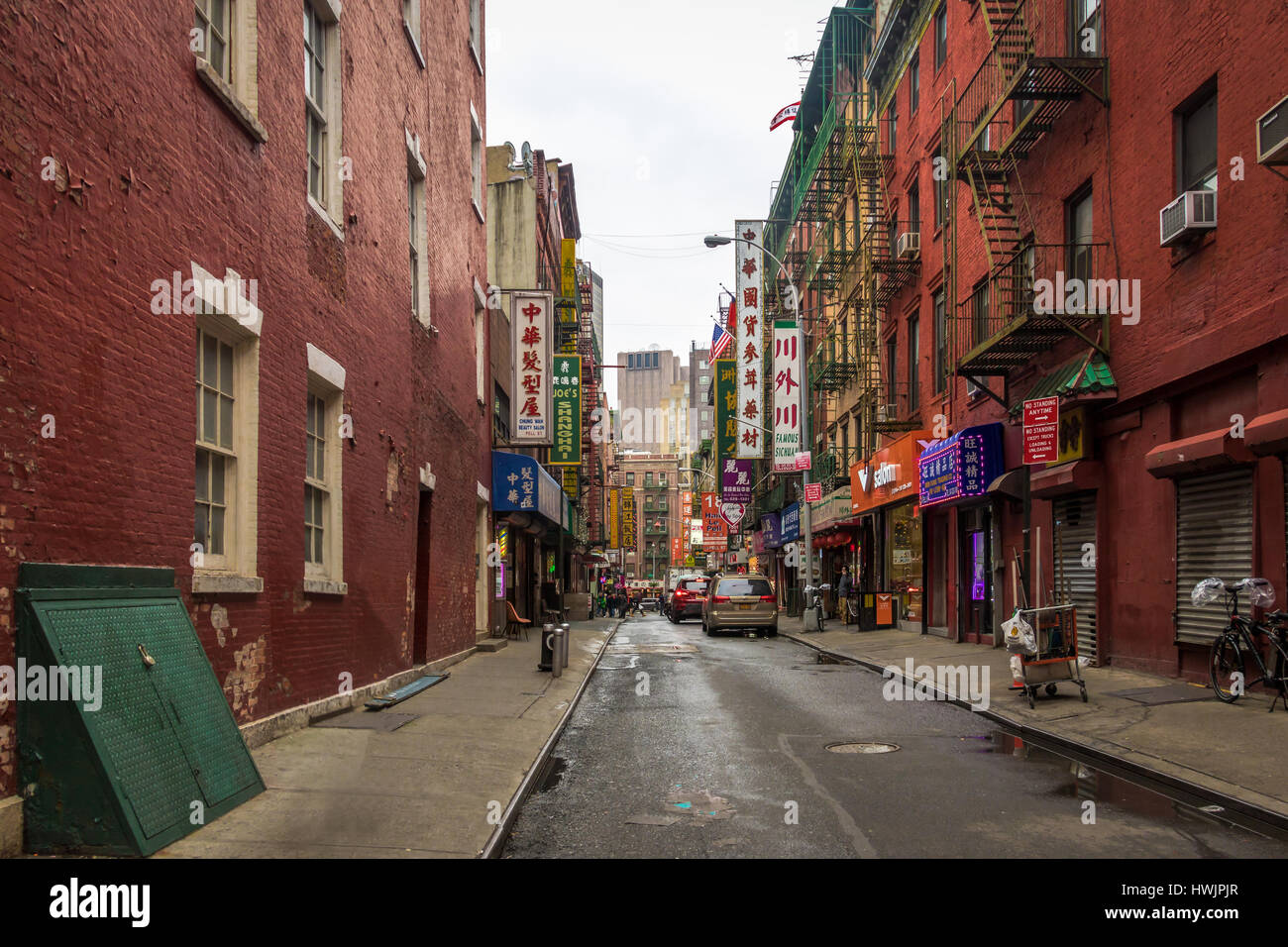 Chinatown Street - New York, USA Banque D'Images