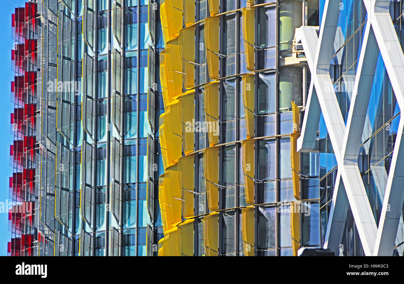 Architecture de Développement Barangaroo à Sydney, Australie. Banque D'Images