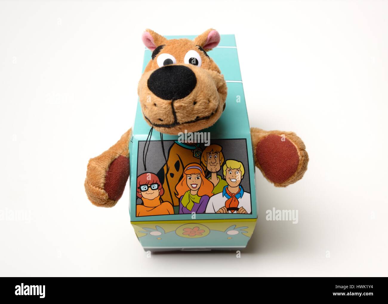 Scooby Doo easter egg box avec soft toy inclus Photo Stock Alamy
