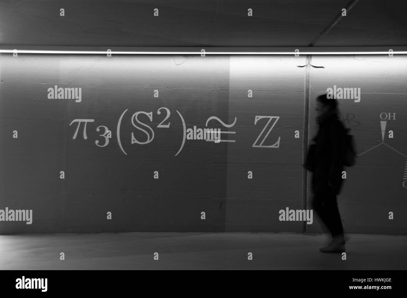 Formule mathématique Banque D'Images